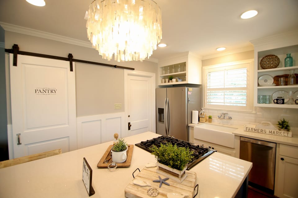 Newly renovated kitchen