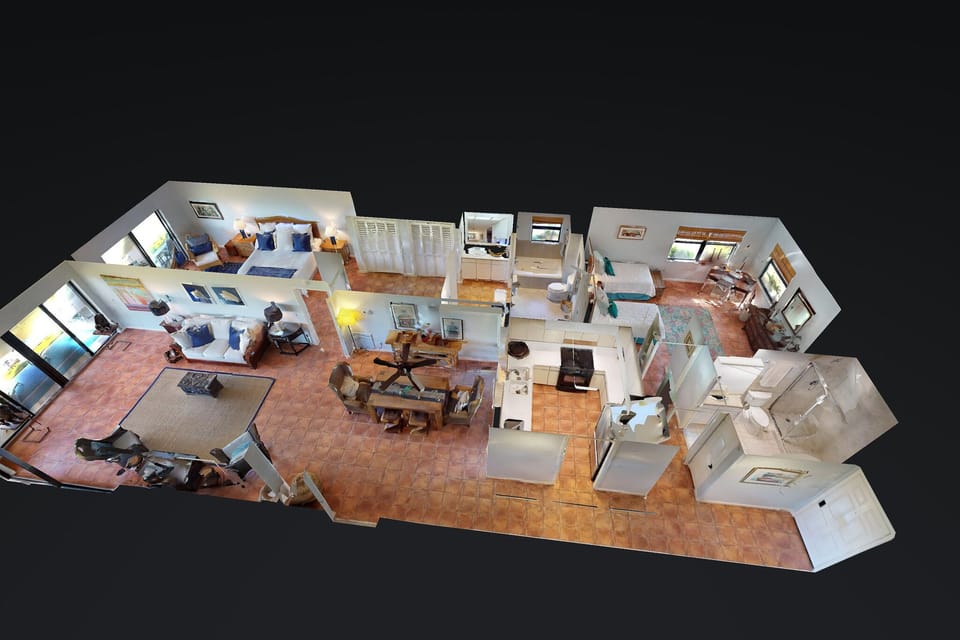 Overview of Condo (before redecoration)
