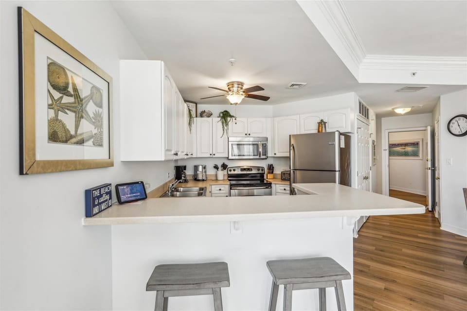 Kitchen at 1103 SeaCrest
