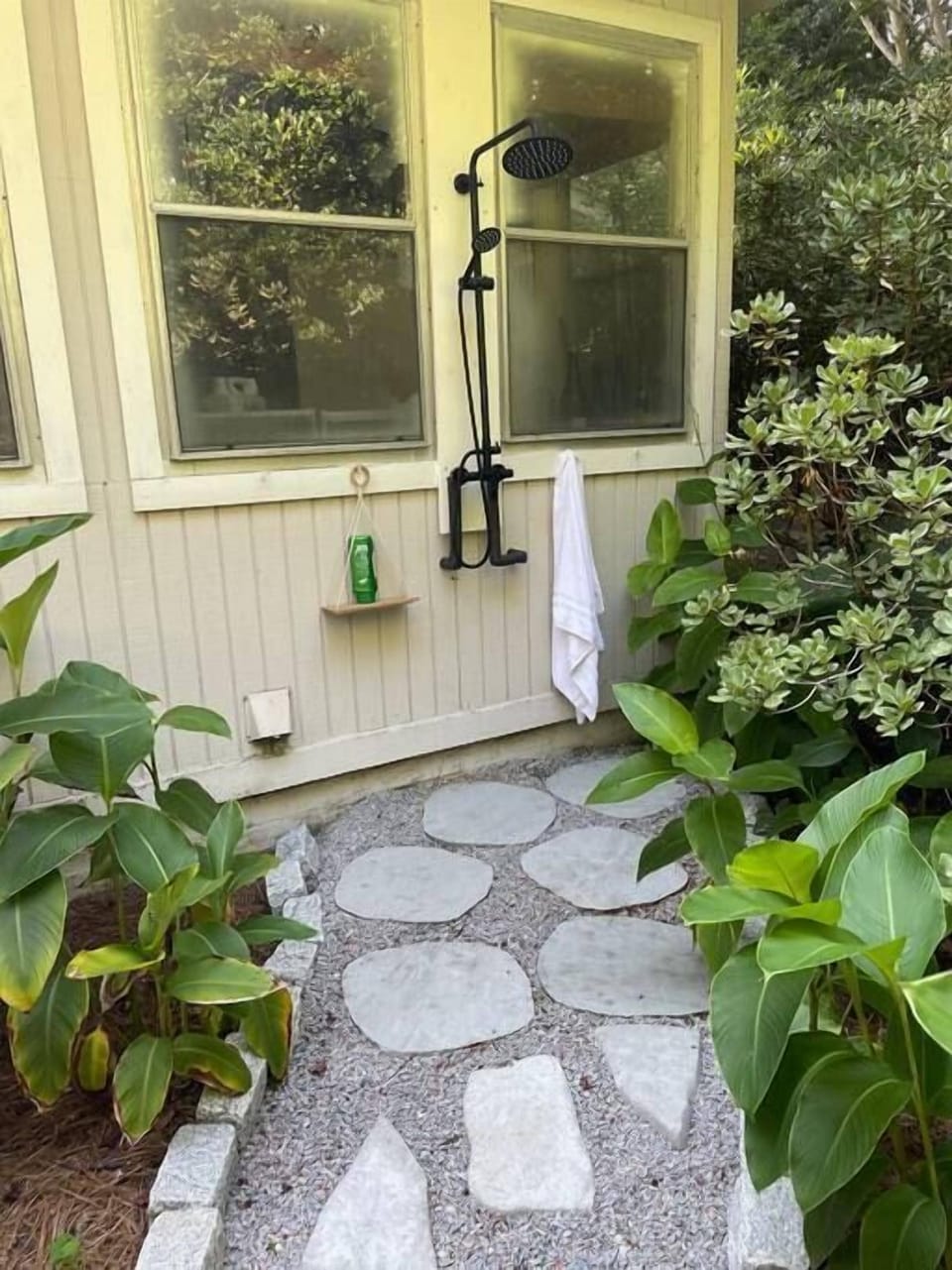 Outdoor shower 