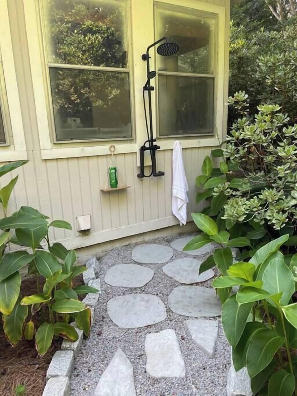 Outdoor shower 