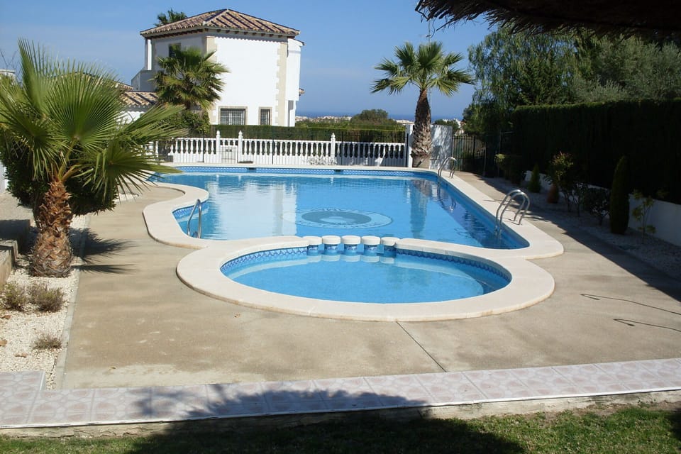 Large communal pool