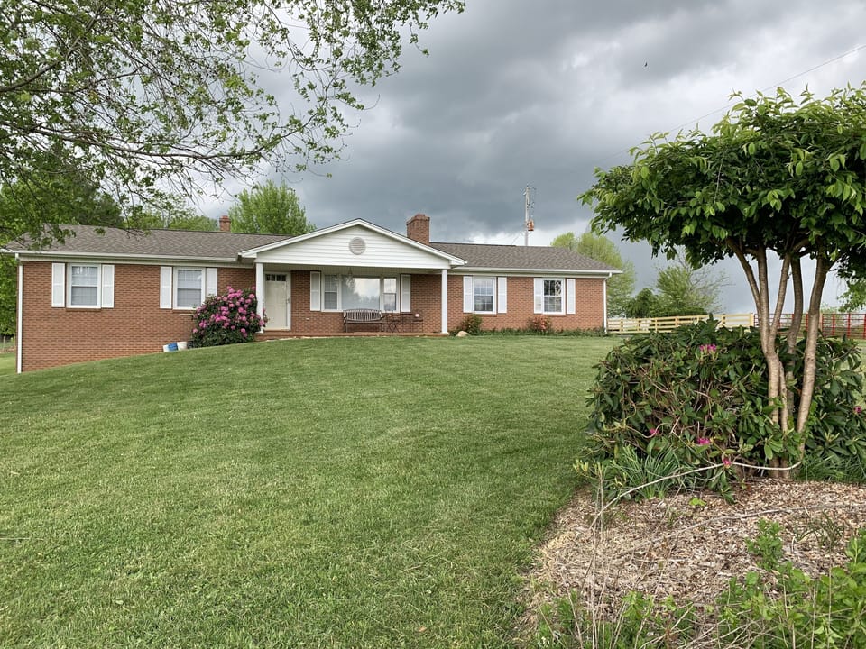 Spacious front yard for games, sunset & wildlife views. 