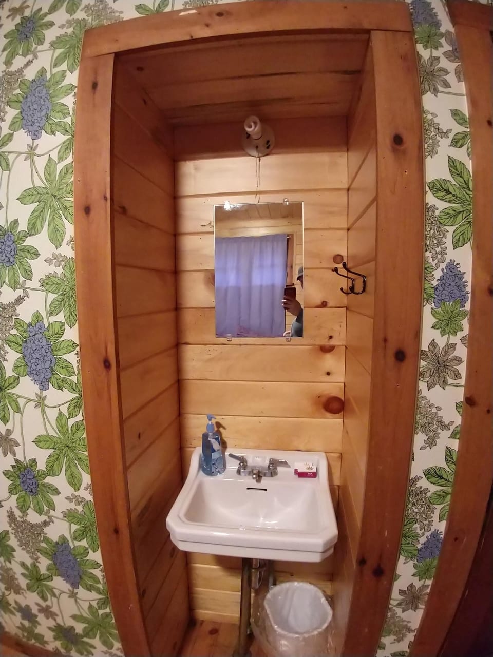 Cottage #4 sink in right bedroom

