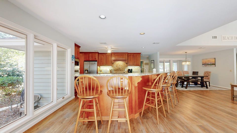Kitchen with Bar Seating