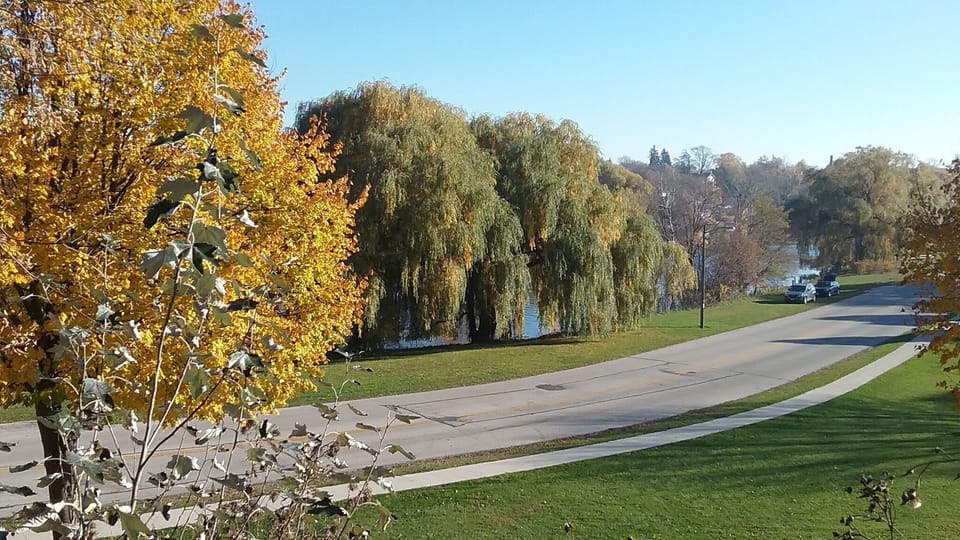 Kiwanis Park overlooking the river
