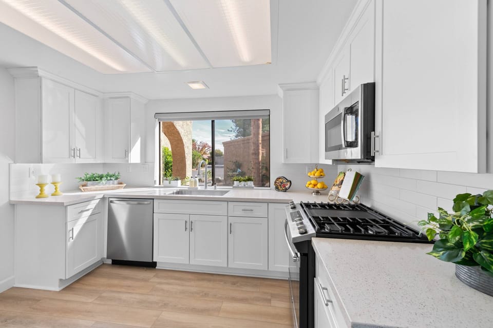 Kitchen has all Stainless Steel Appliances