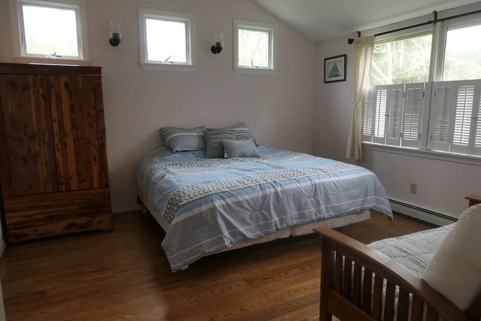 Master bedroom with king bed