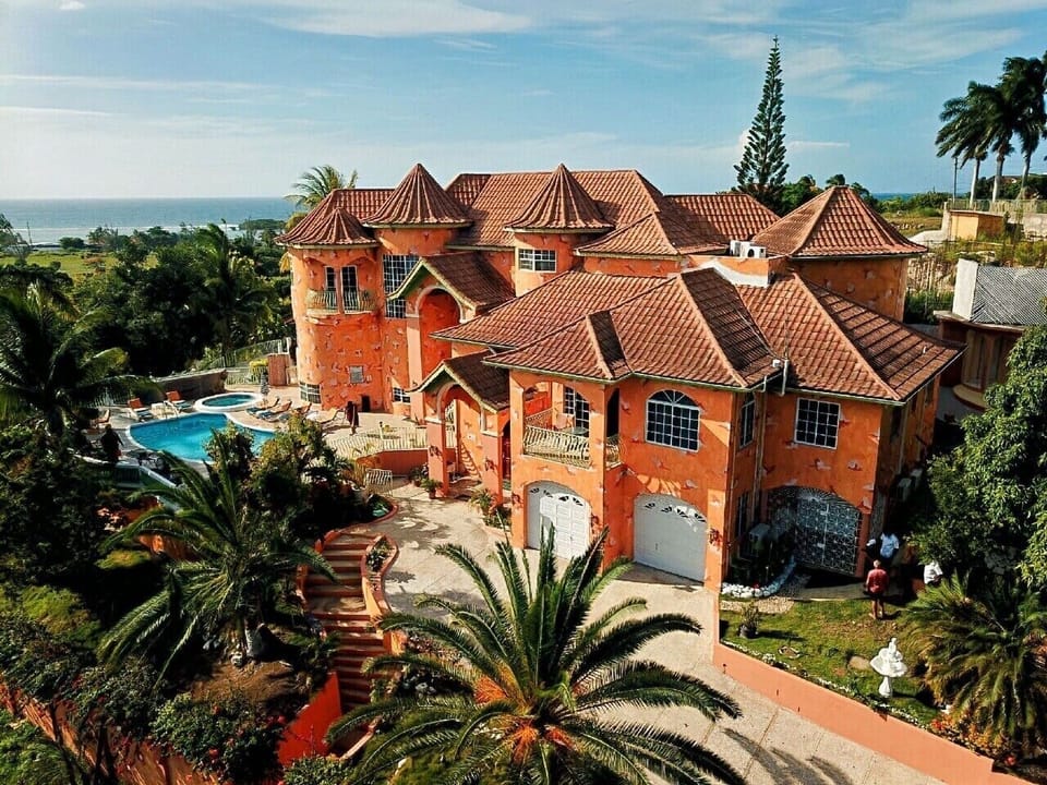 Dream Castle Villa, Montego Bay Jamaica 
9 Large Bedroom w/10 guest Bathrooms