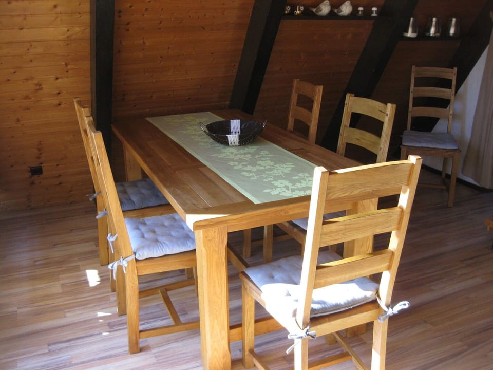 Furniture, Table, Wood, Flooring, Floor, Wood Stain, Hardwood, Chair, Rectangle, Plank
