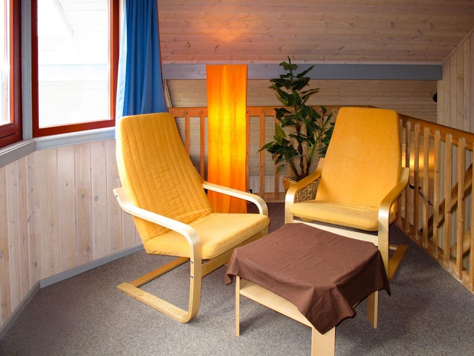 Furniture, Room, Chair, Yellow, Property, Interior Design, House, Building, Architecture, Comfort