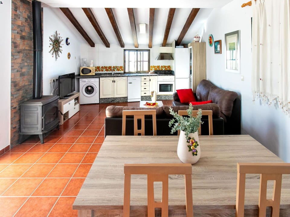 Furniture, Flooring, Interior Design, Wood, Kitchen, Floor, Table, Ceiling, Kitchen & Dining Room Table, Room