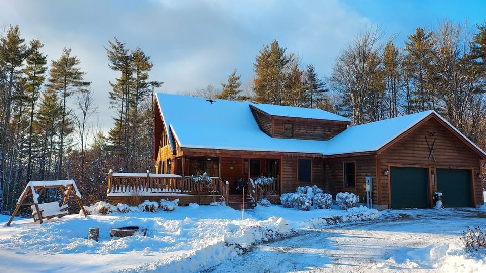 Winter wonderland in Meredith