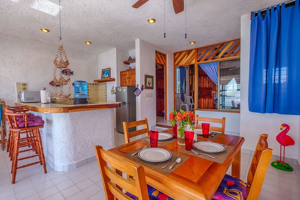 Dining Area - La Iguana condo 6, 1 Bedroom, Akumal Mexico vacation rental