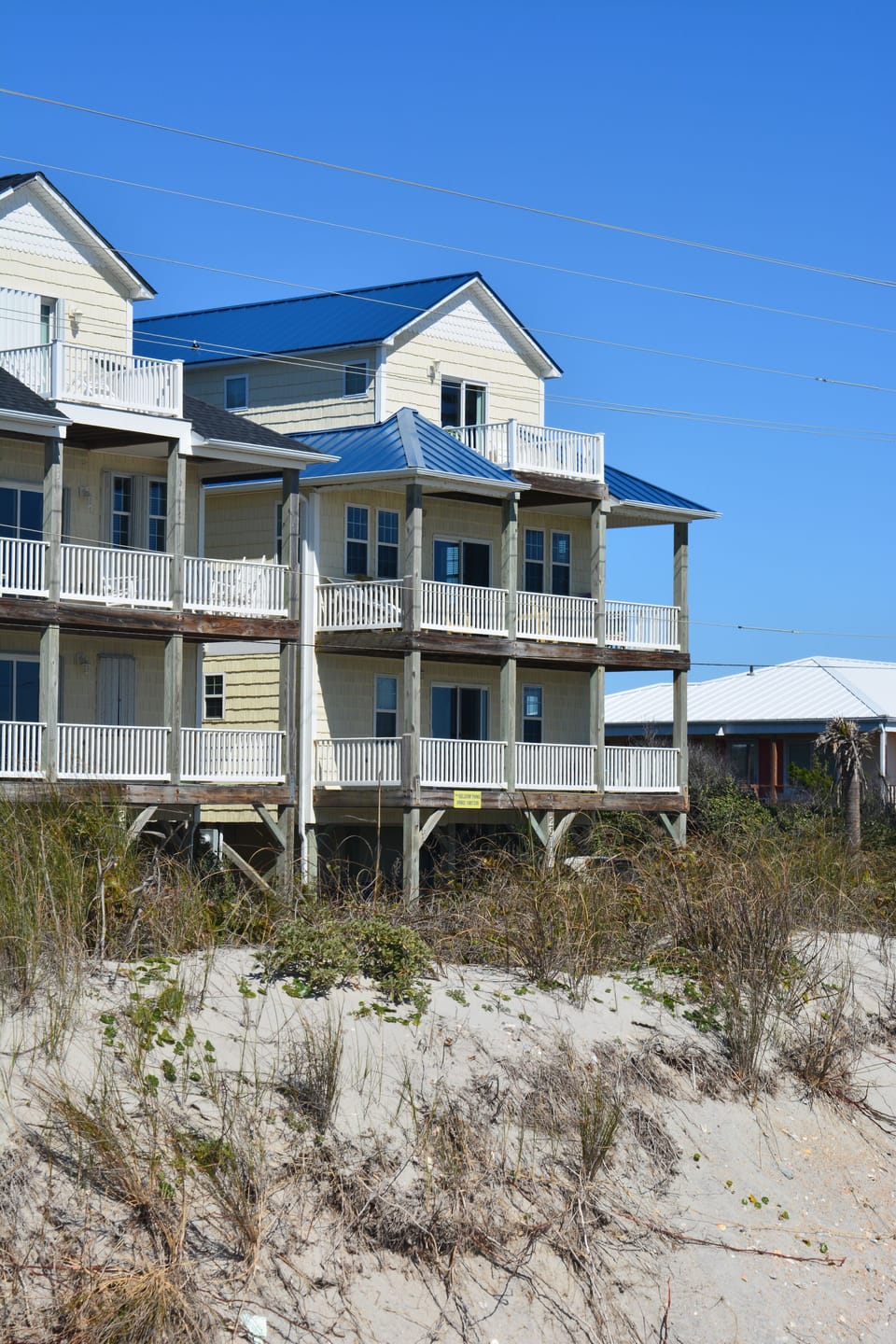 View from deeded  private beach access. 