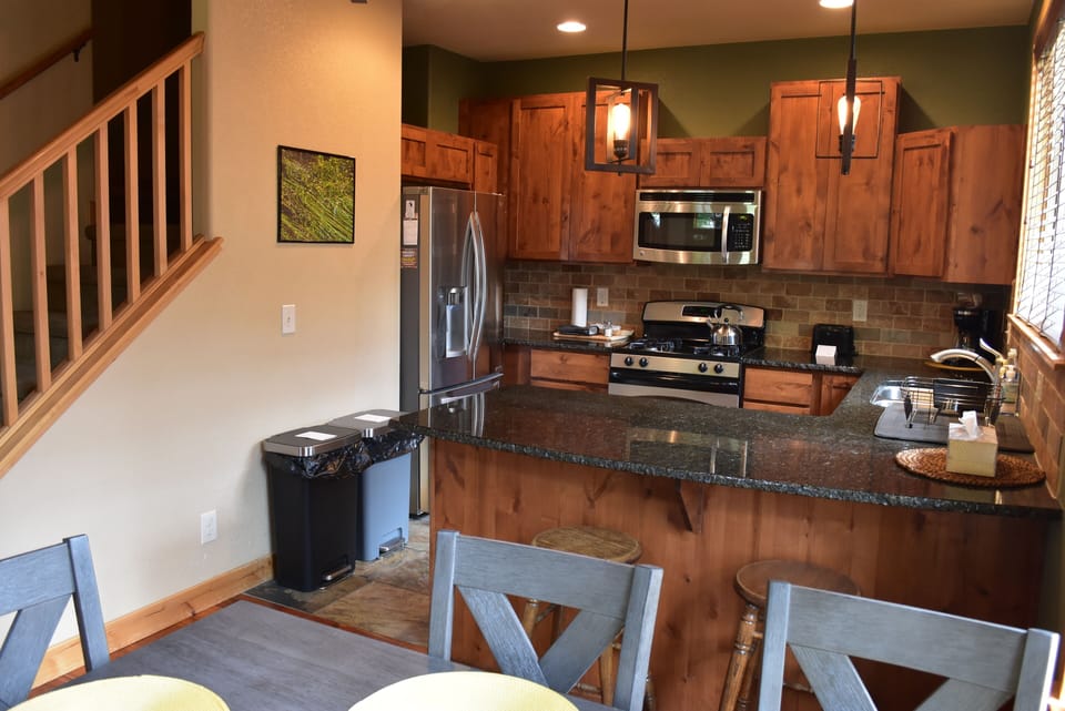 Kitchen and Dining Area