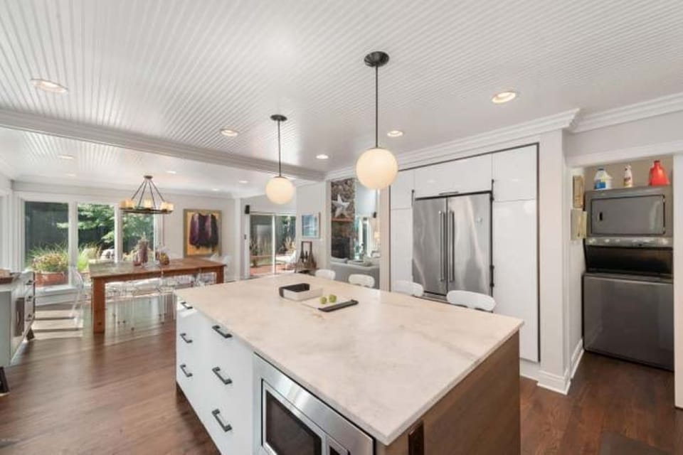 Open Concept Kitchen and Dining