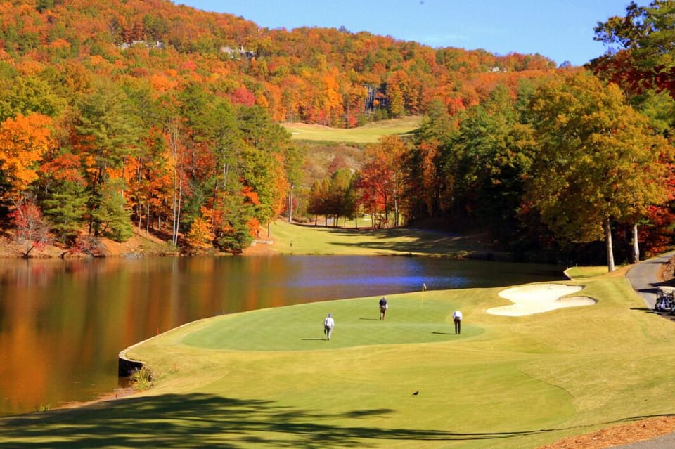 Fabulous 27 hole golf course.