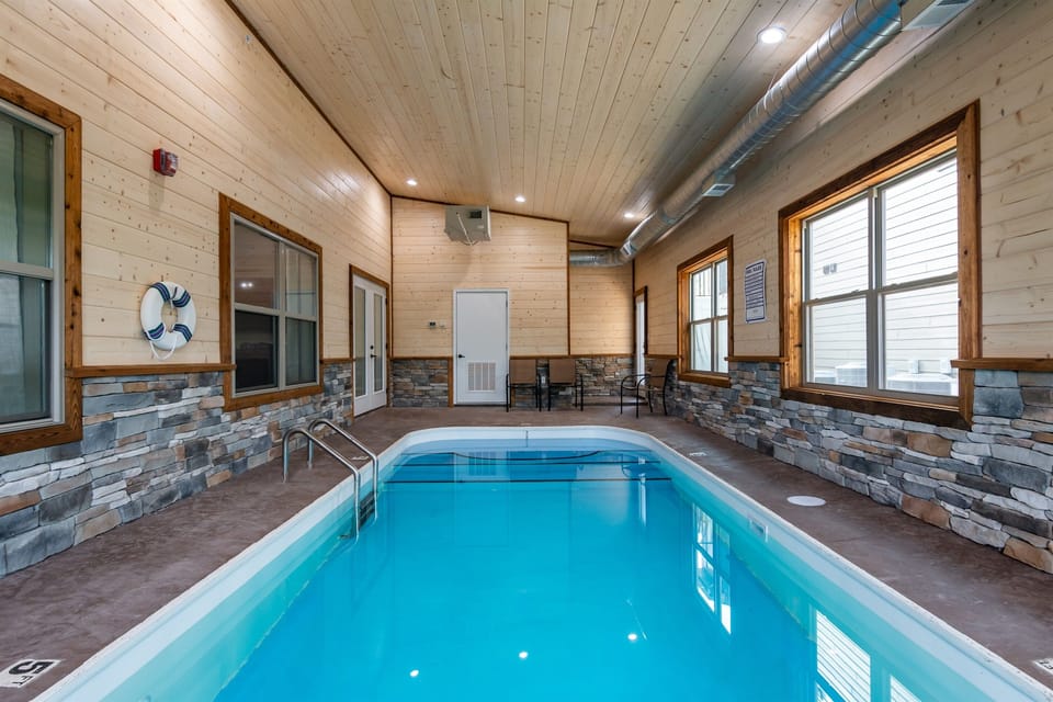 Private heated indoor pool
