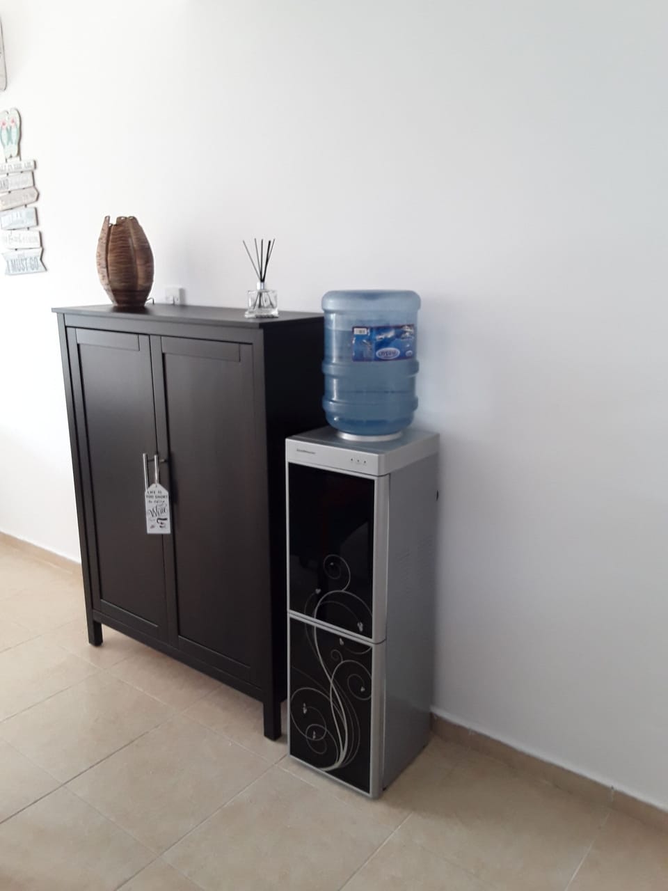 Storage Cuboard and Chilled Bottled Water Dispenser