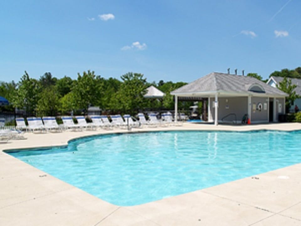 Adult-only pool and hot tub steps from our cottage (101)