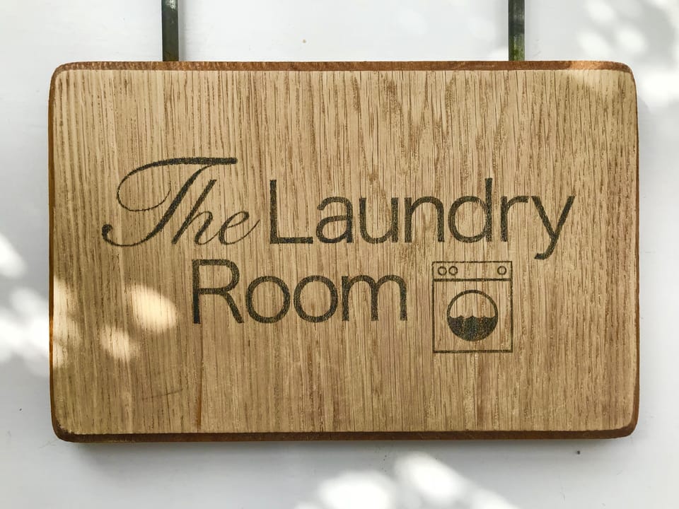 Laundry room on site