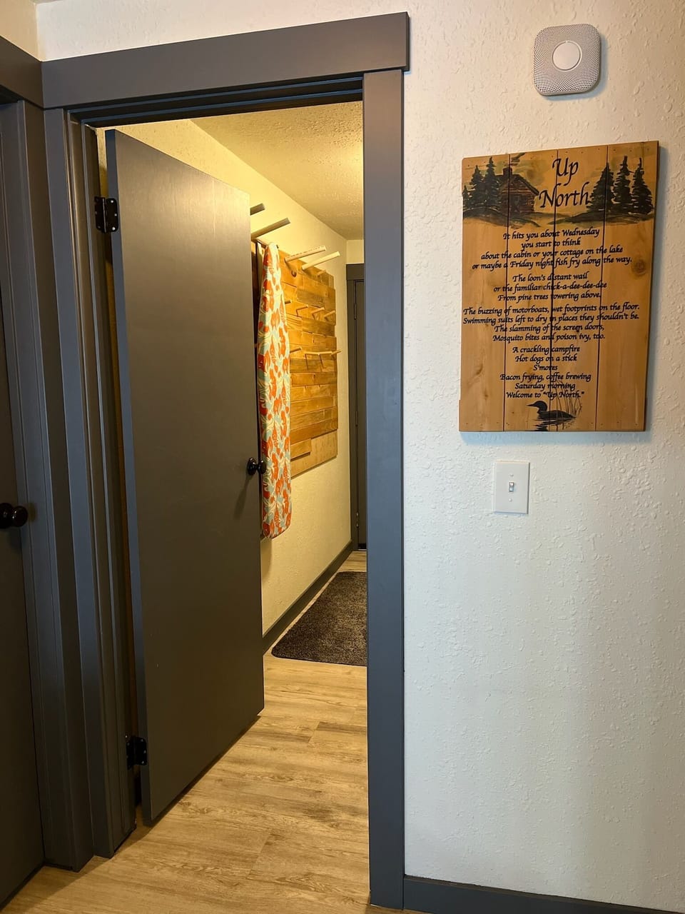 Downstairs hallway