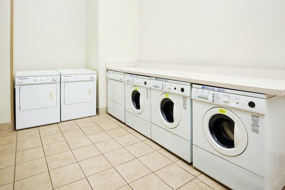 Do your laundry with ease using the on-site facilities.