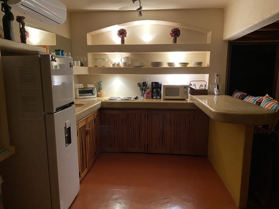 Kitchen and bar