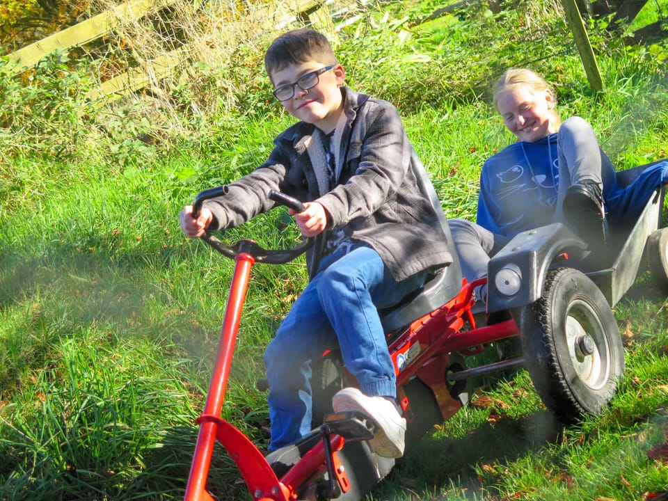 Go-karts to enjoy!