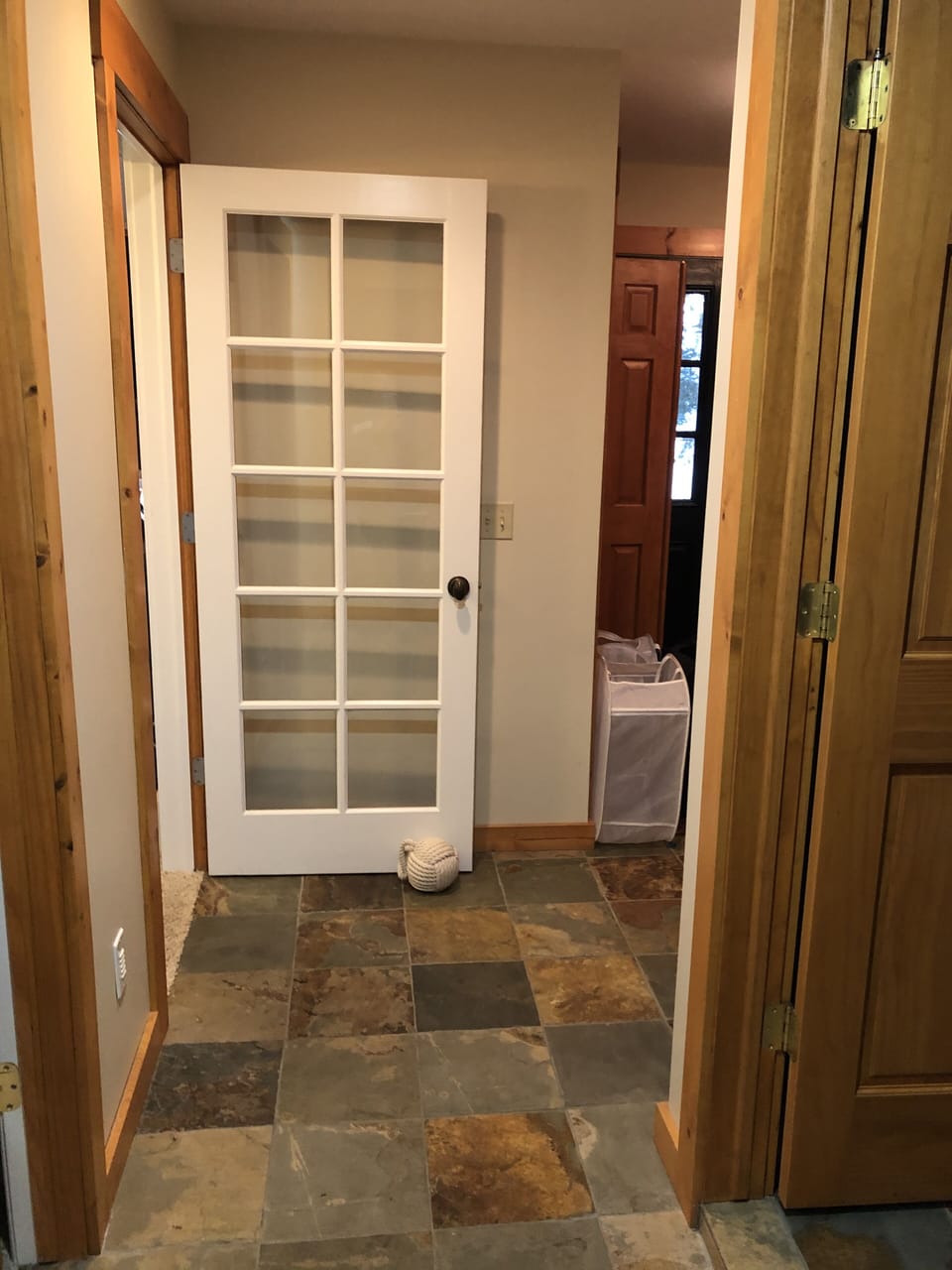 Laundry room hallway