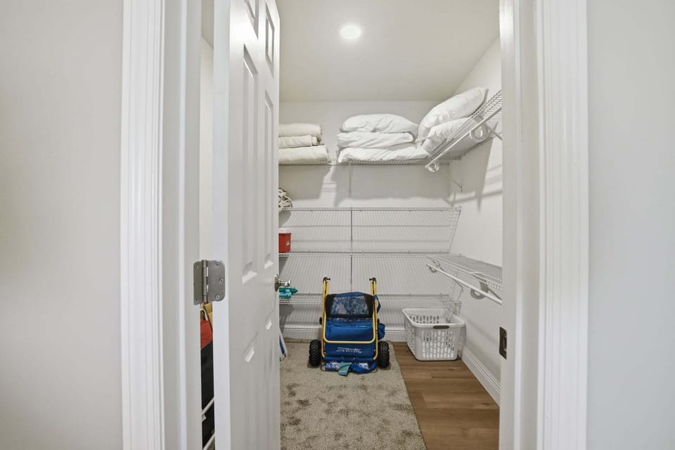 Master Closet/Beach equipment