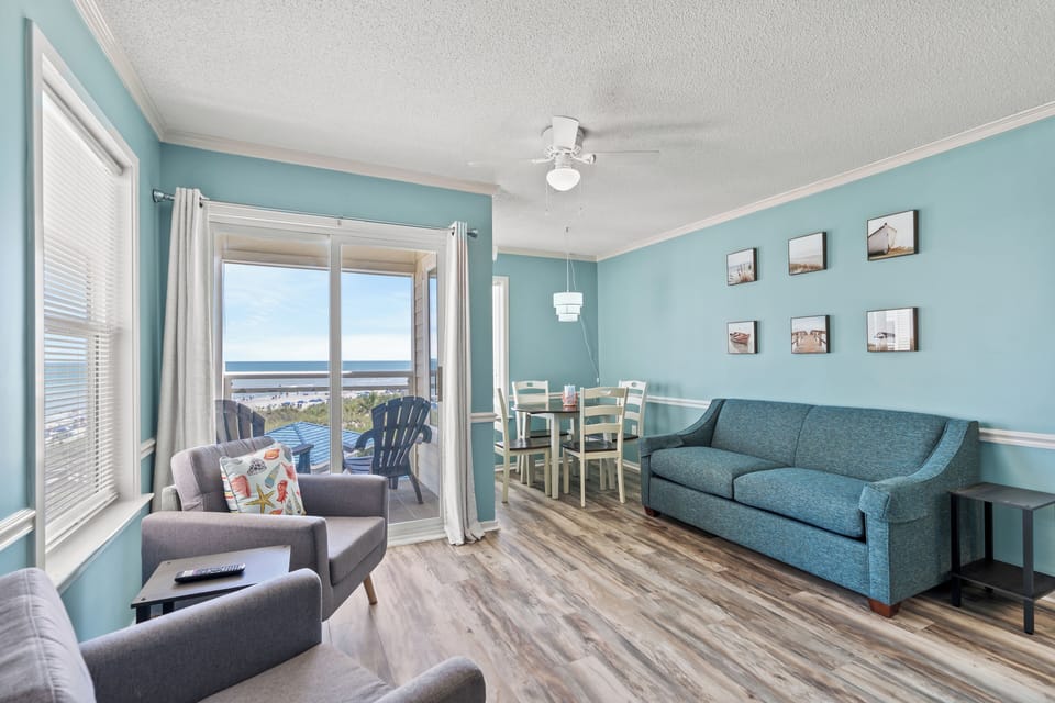 Living Room & Dining Area