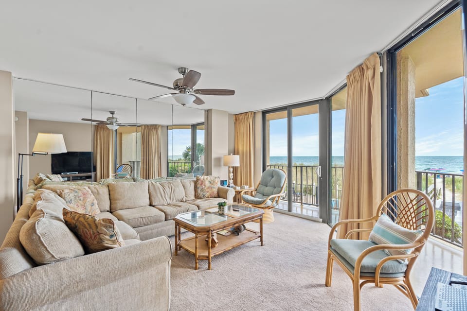 Oceanfront Living Room