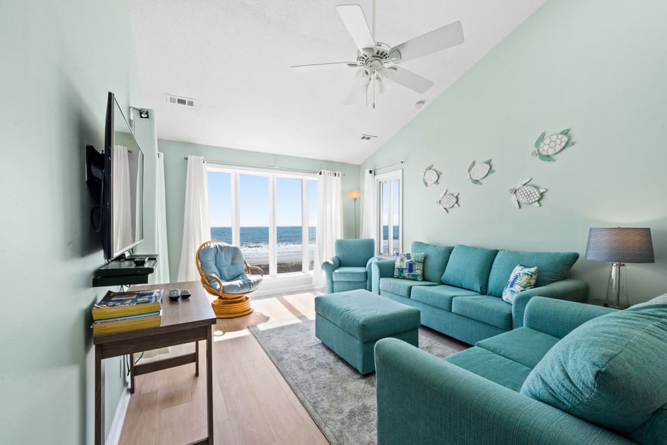 Oceanfront Living Room