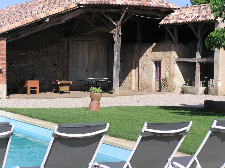 View from the pool