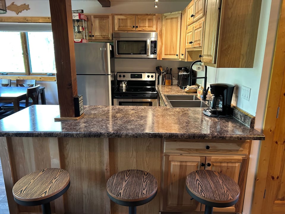 View of the kitchen