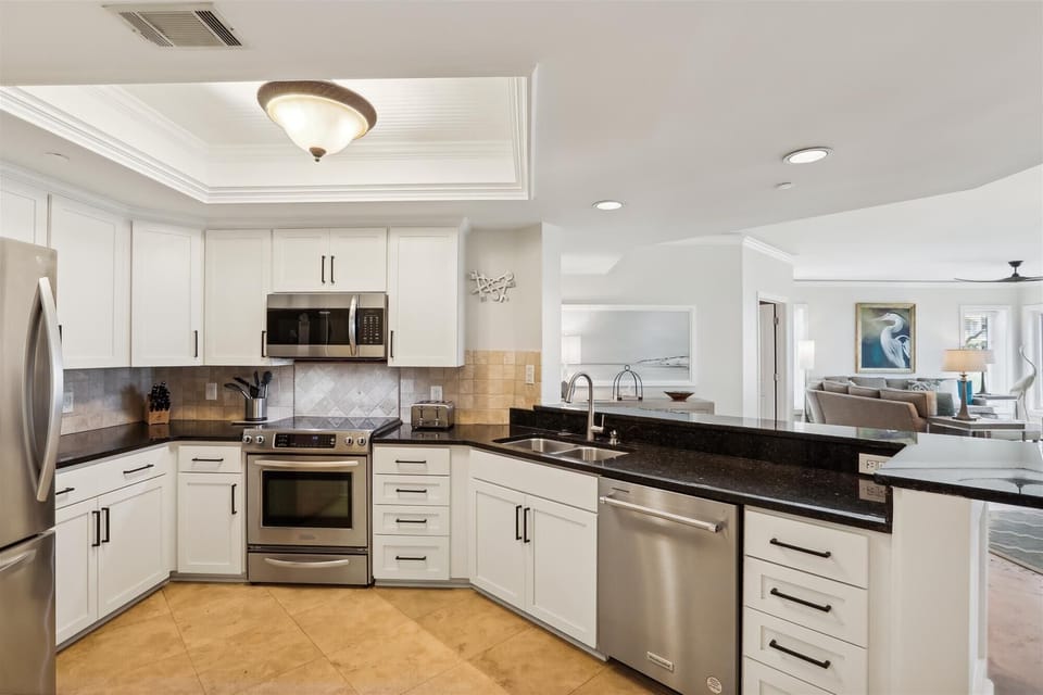 Kitchen with Stainless Steel Appliances at 310 Windsor Place