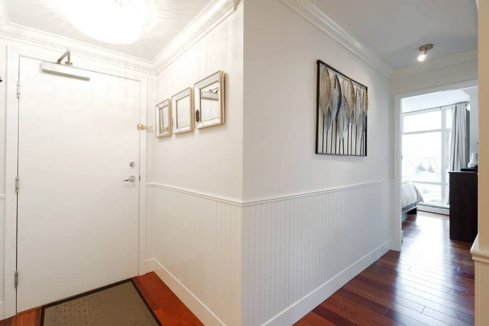 Entrance into condo