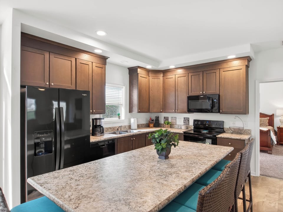 Modern Kitchen with Keurig and Drip Coffee Makers