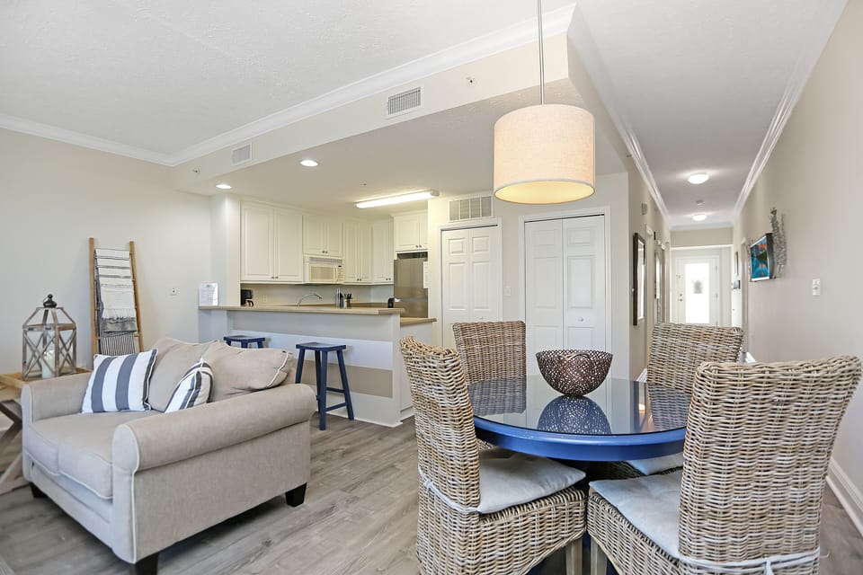 Living, Kitchen & Dining Area