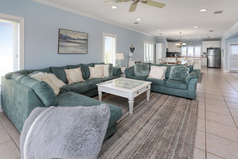 Gulf Front Living Area