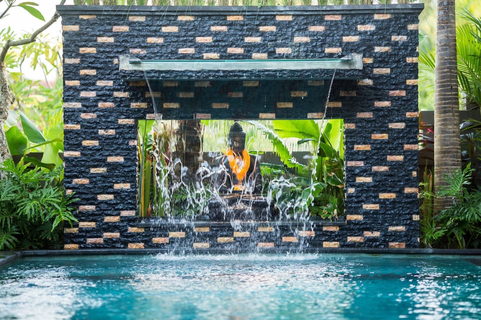 pool water fall