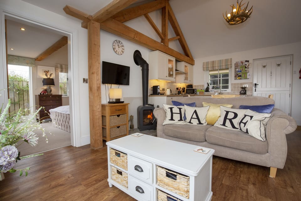 Open plan sitting room/kitchen