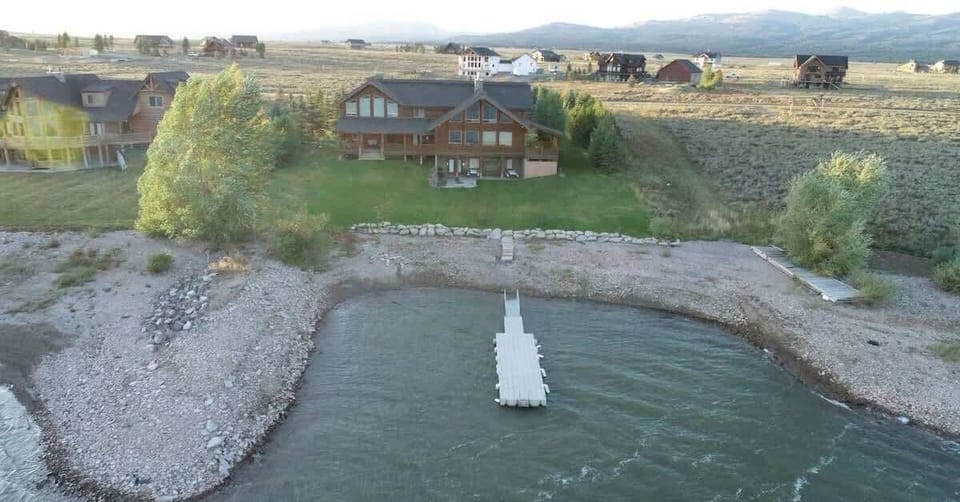 Located right on the water.