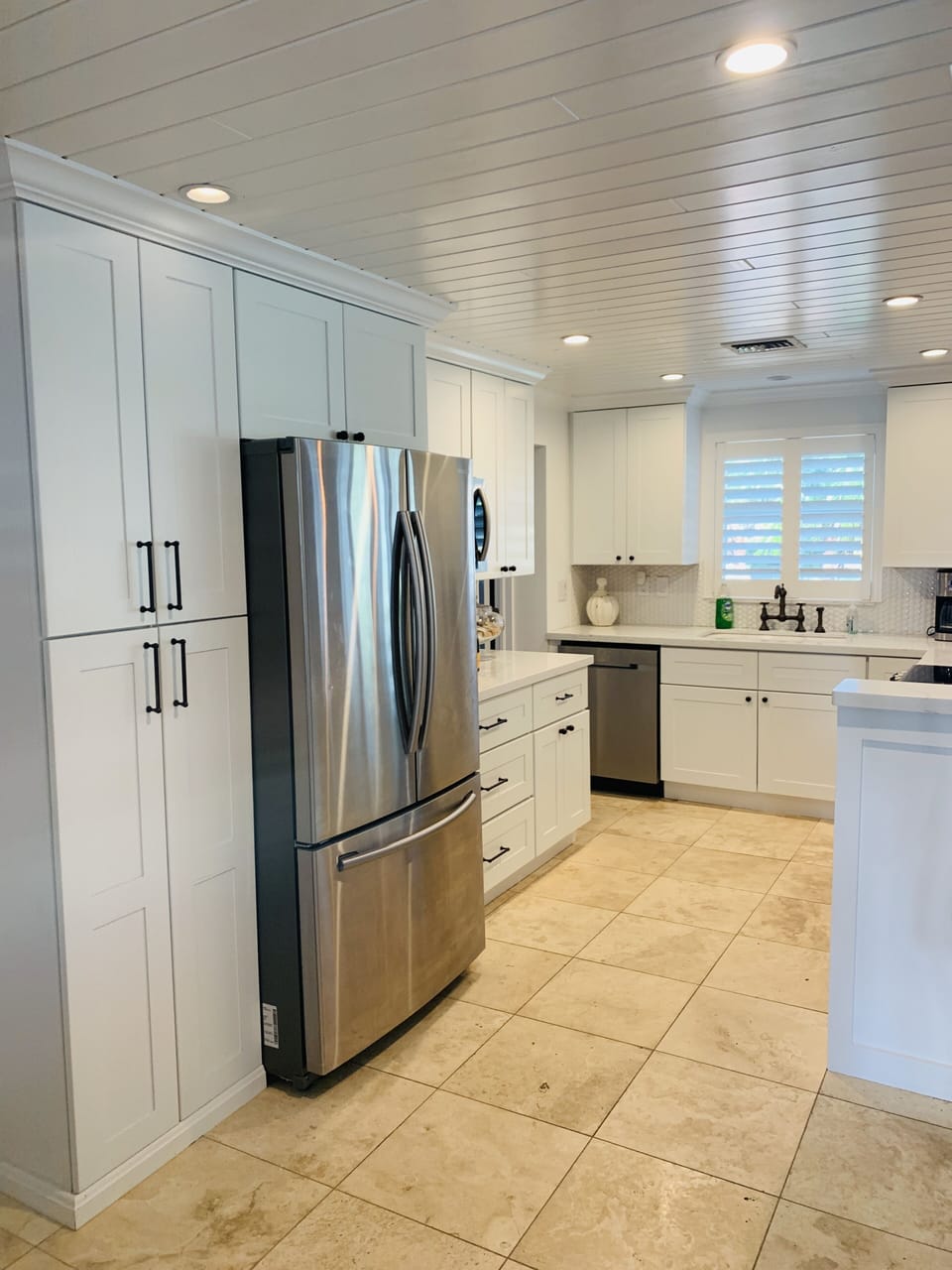 Updated kitchen with all stainless steel appliances