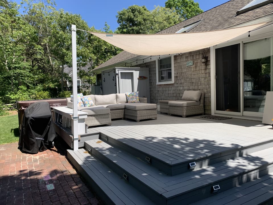Comfortable Deck with shade