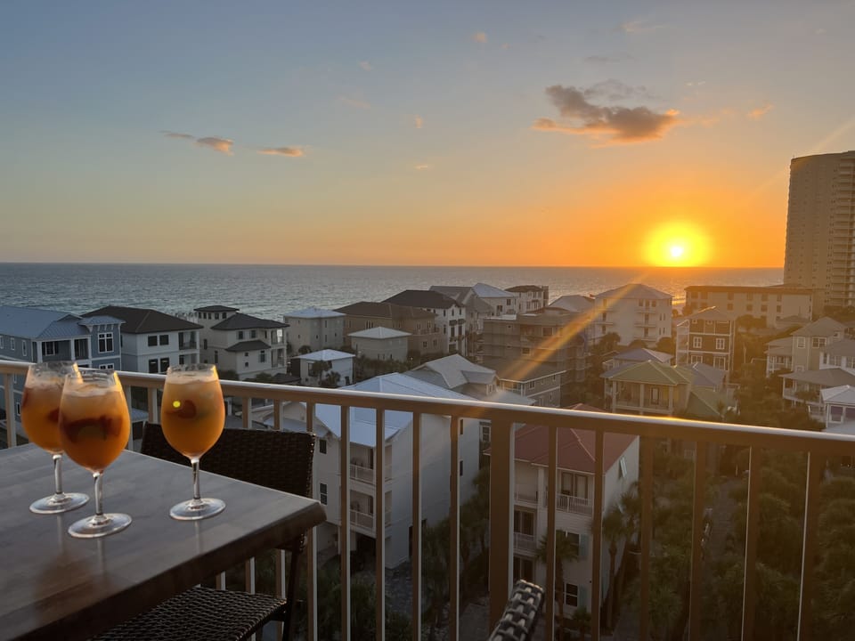 Stunning views from the balcony 