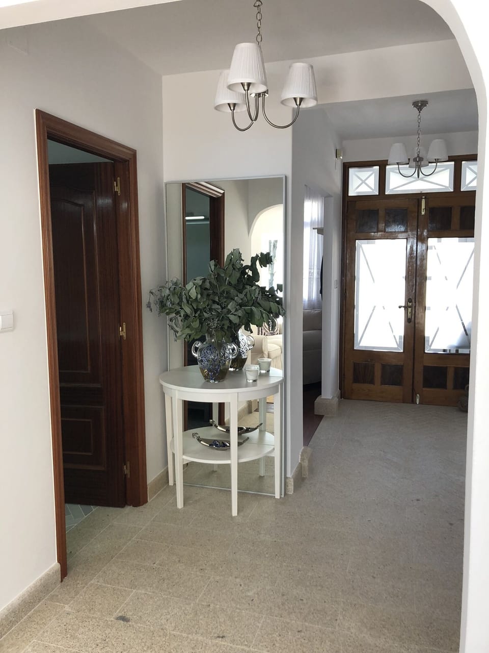 Front Entrance with antique doors