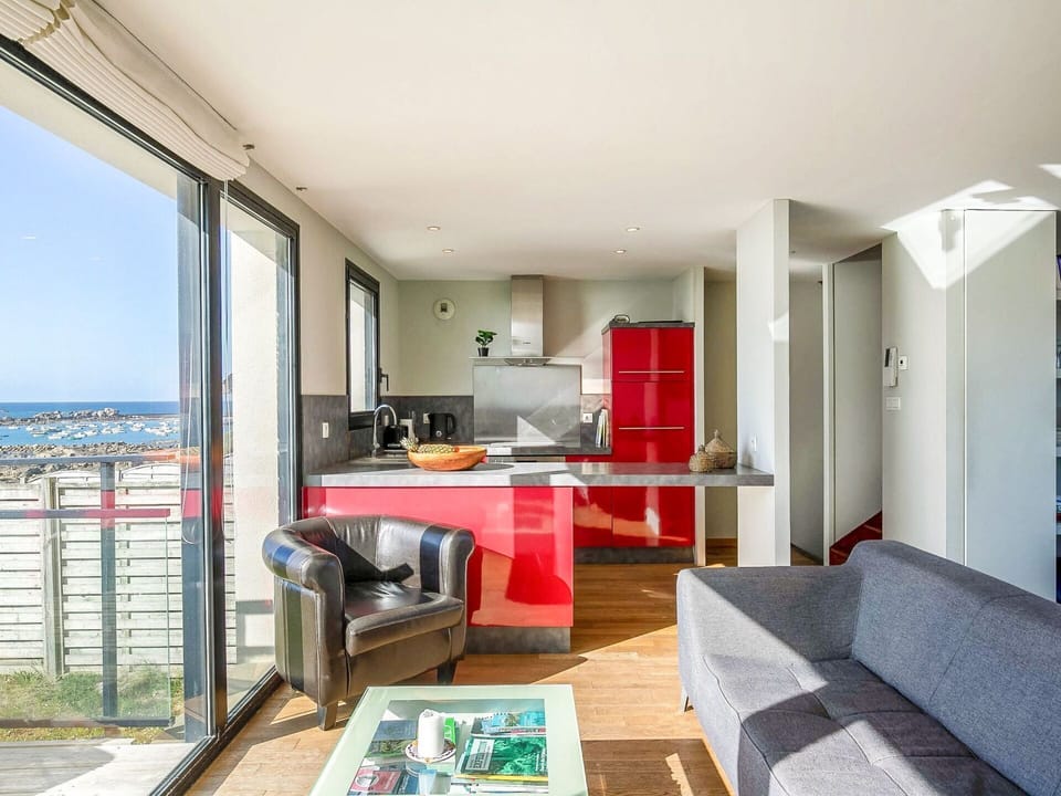 Furniture, Building, Table, Plant, Chair, Houseplant, Shade, Orange, Interior Design, Flooring